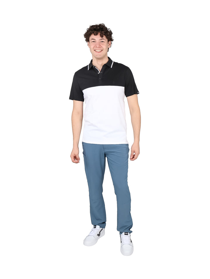 Playera Polo DKNY Negro para Hombre