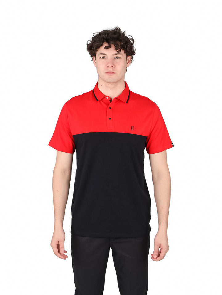 Playera Polo DKNY Color Rojo para Hombre