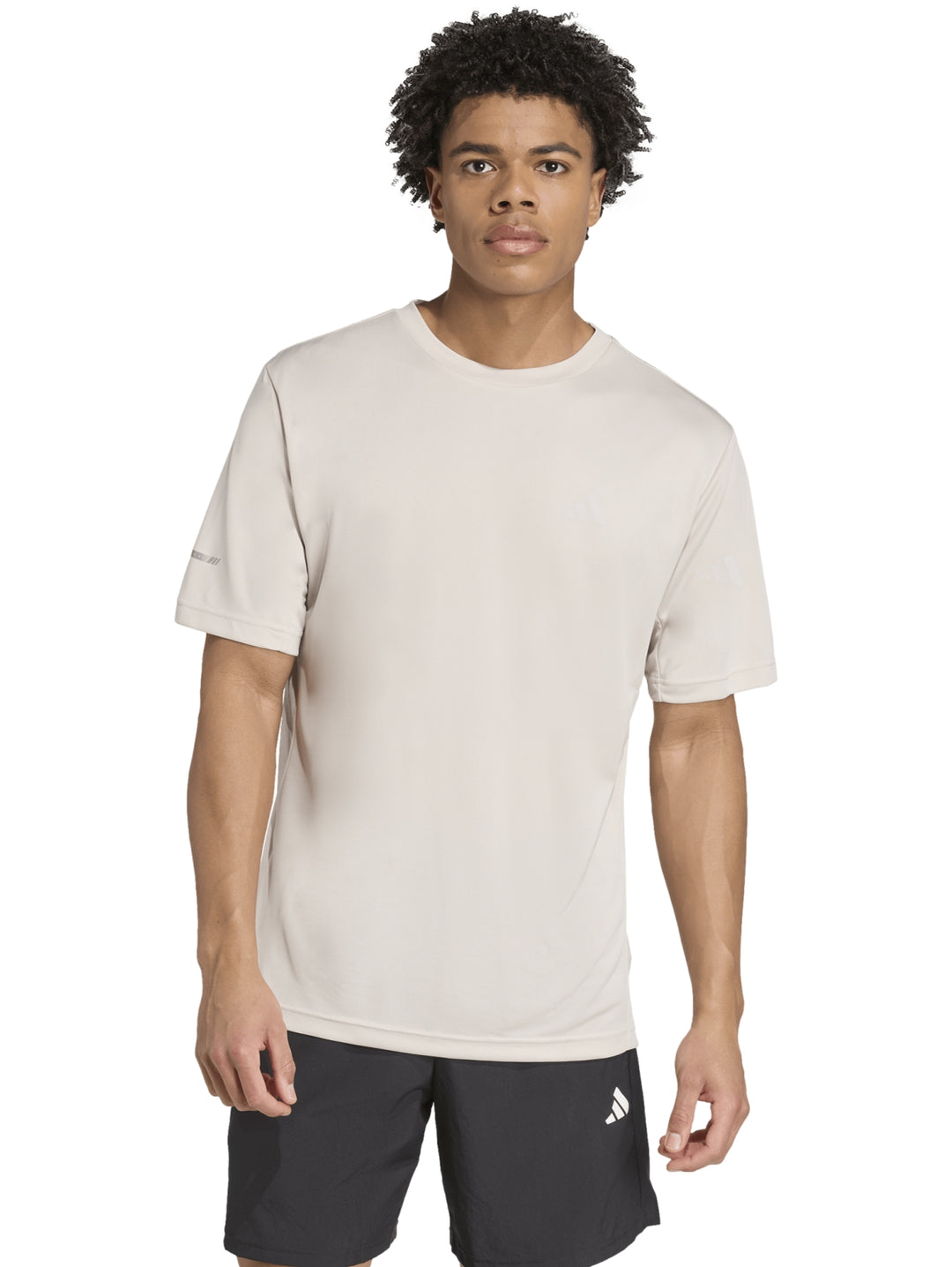 Playera Adidas Training Essentials Beige para Hombre