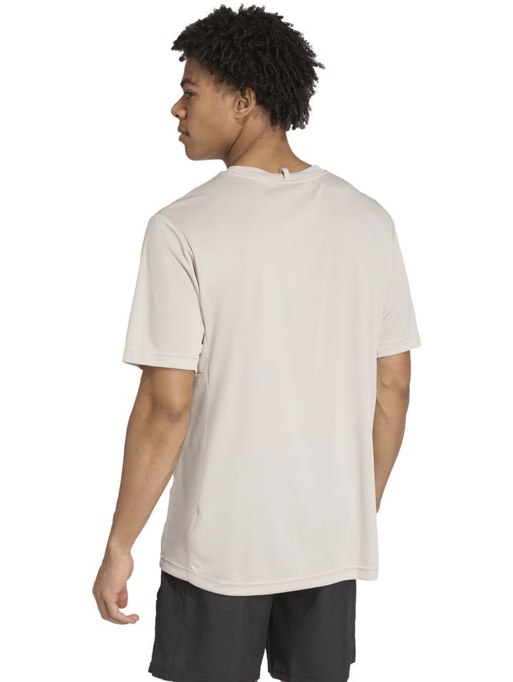 Playera Adidas Training Essentials Beige para Hombre