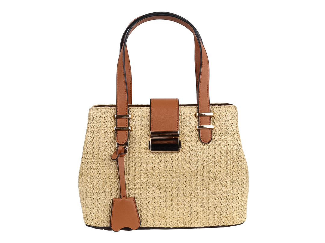 Bolsa de Hombro ROZE Café para Mujer