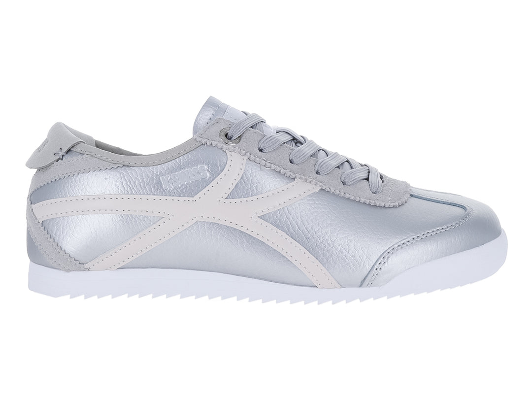 Tenis K-Swiss Gashiko Plata y Beige para Mujer