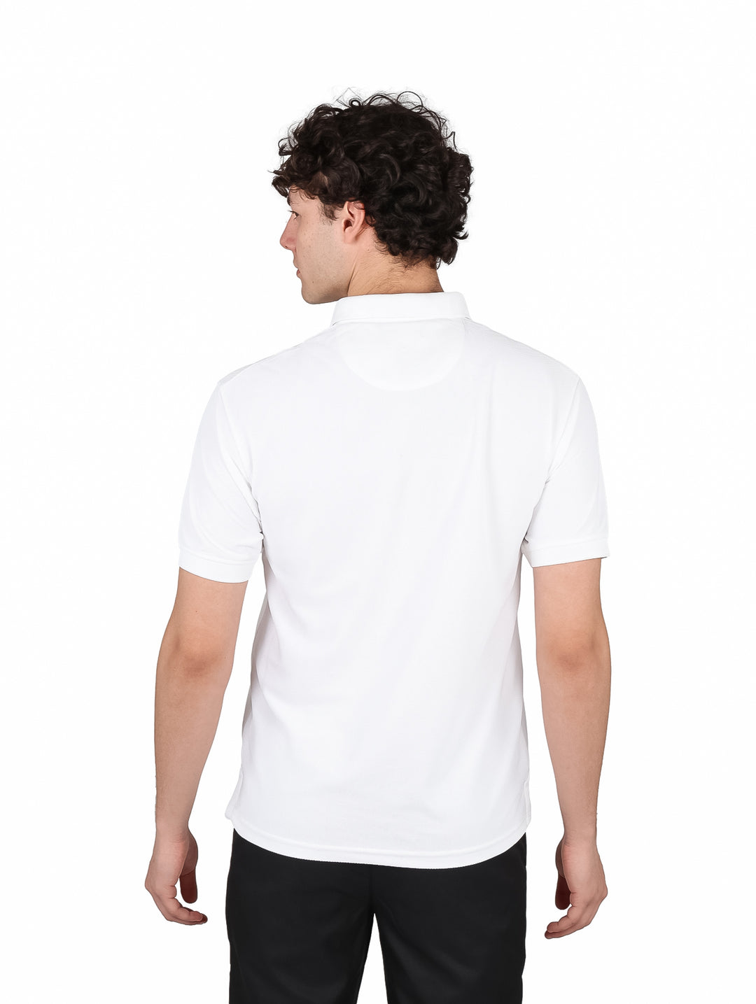 Playera Polo Estivaneli Blanco para Hombre