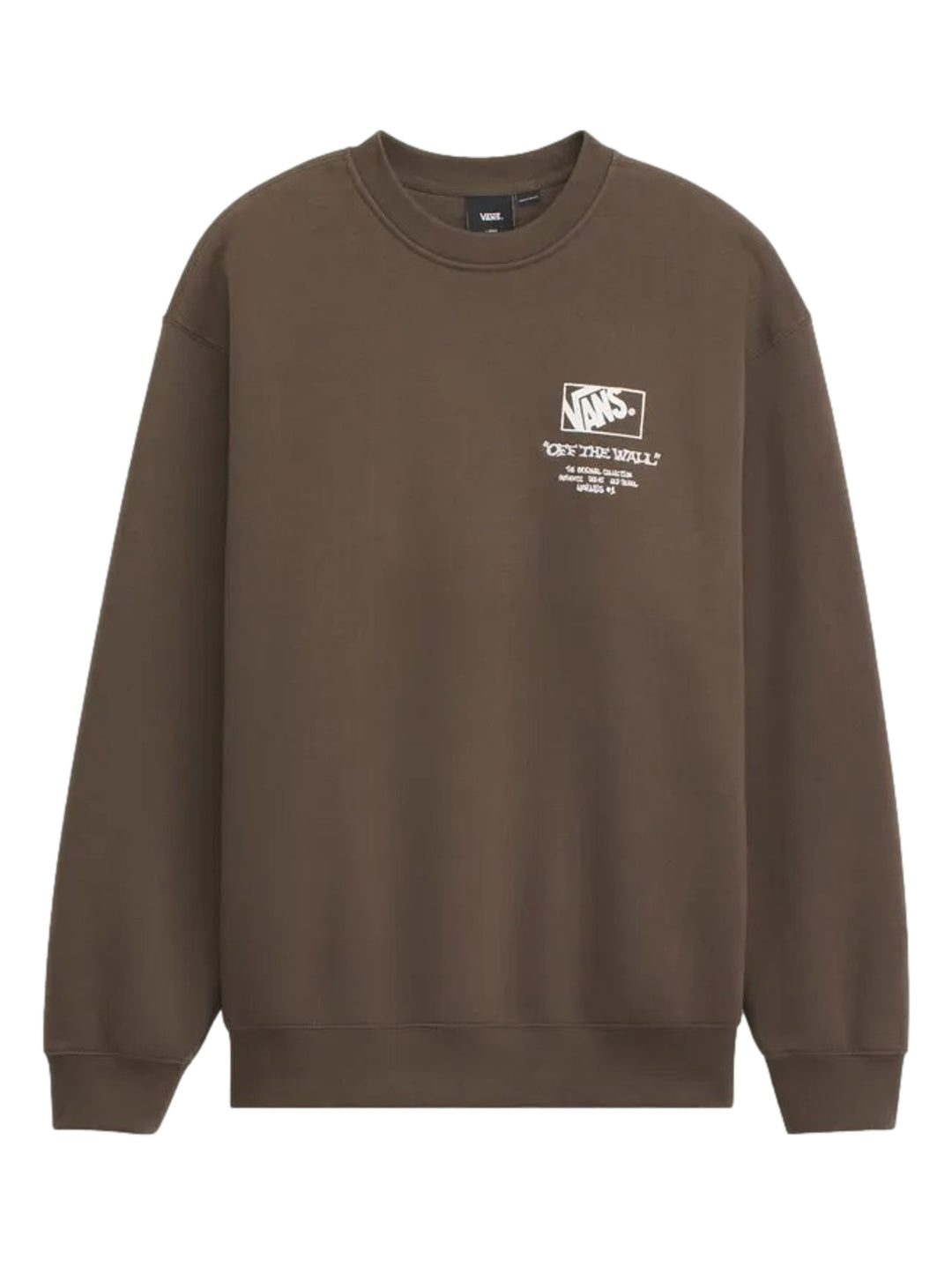 Sudadera Vans Circle Bones Coal Brown para Hombre