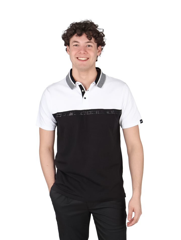 Playera Polo DKNY Blanco para Hombre