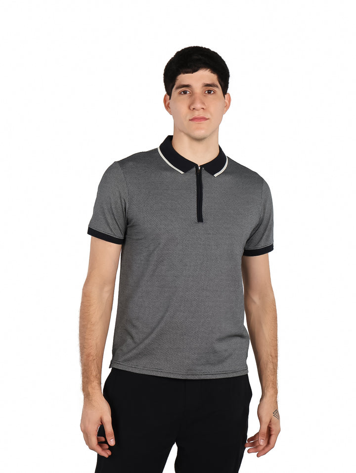 Playera Polo DKNY Gris para Hombre