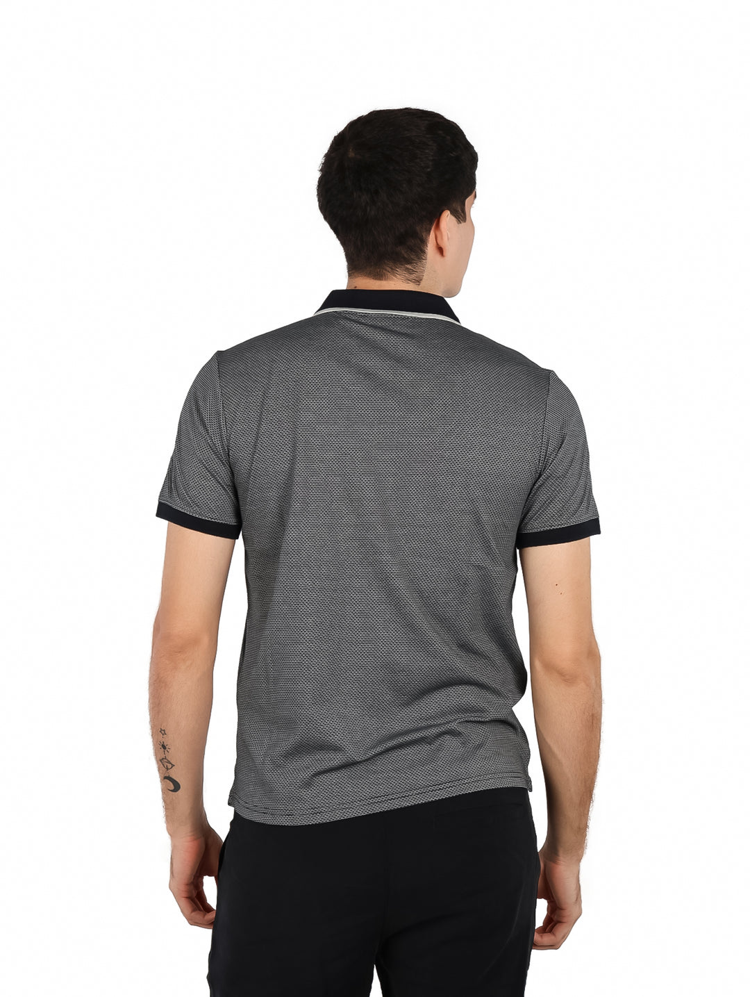Playera Polo DKNY Gris para Hombre