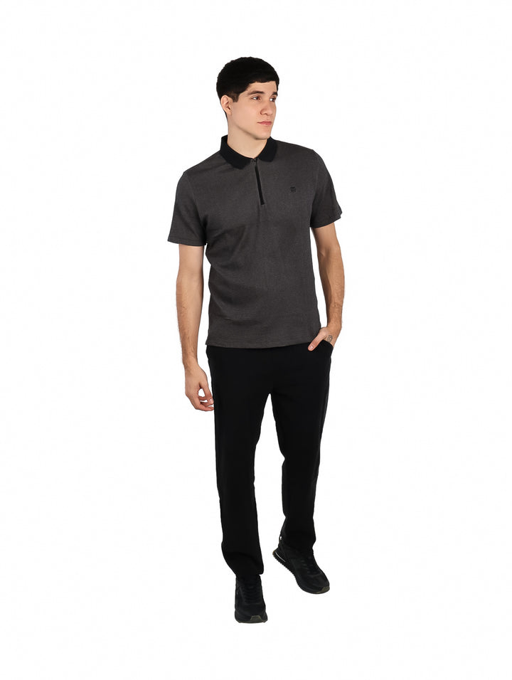 Playera Polo DKNY Negro para Hombre