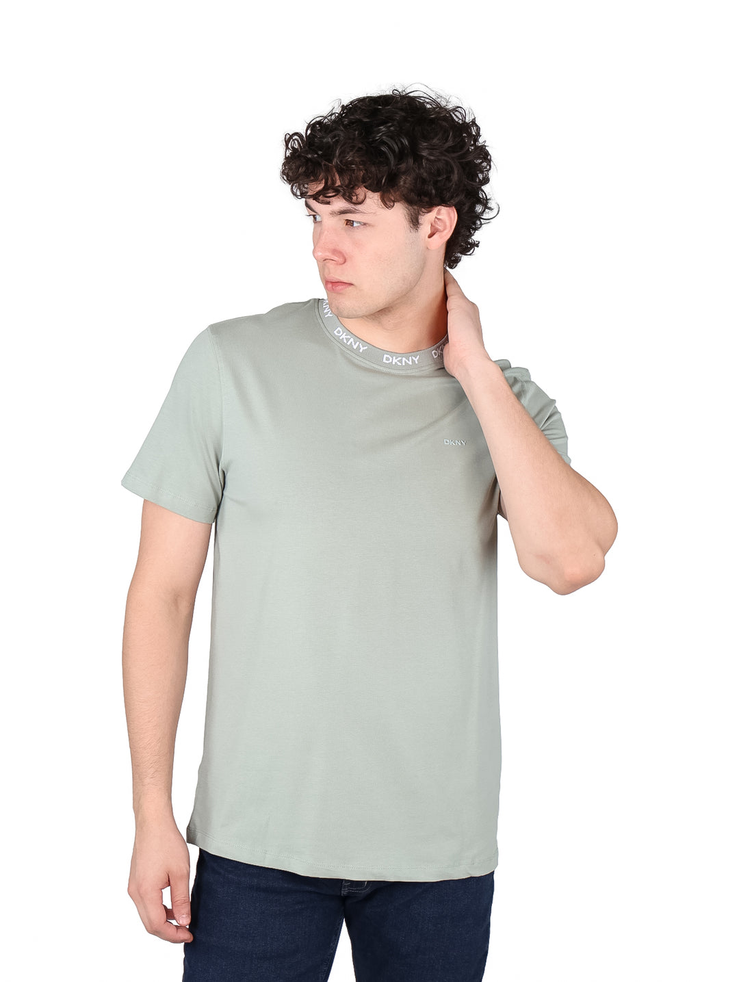 Playera DKNY Verde Té para Hombre