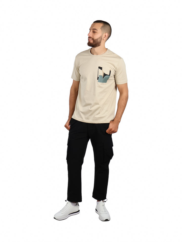 Playera Carven Color Stone para Hombre