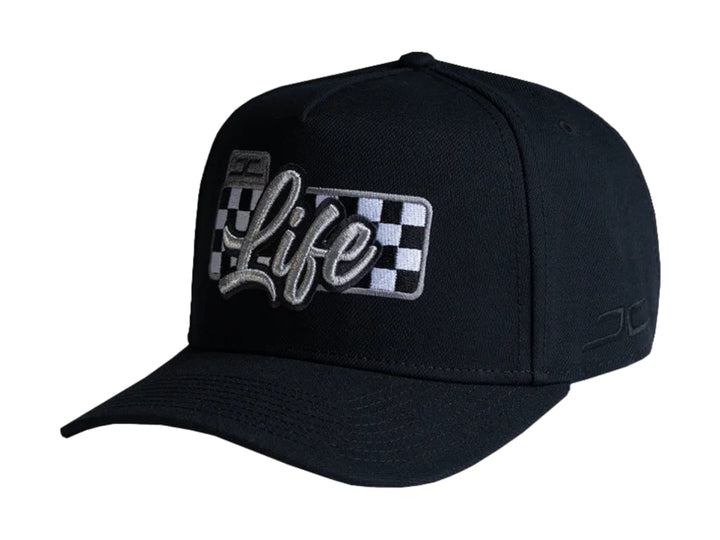 Gorra JC Hats JC Life Negro Plata para Hombre
