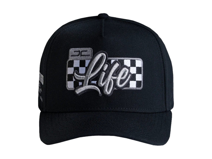 Gorra JC Hats JC Life Negro Plata para Hombre