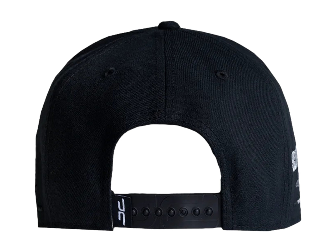 Gorra JC Hats JC Life Negro Plata para Hombre