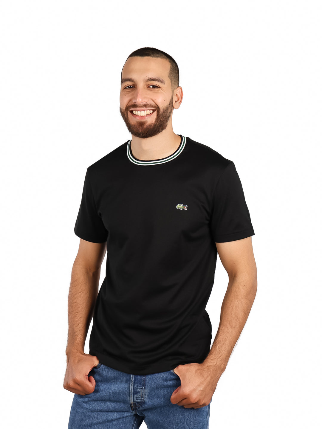 Playera Lacoste Navy Blue para Hombre