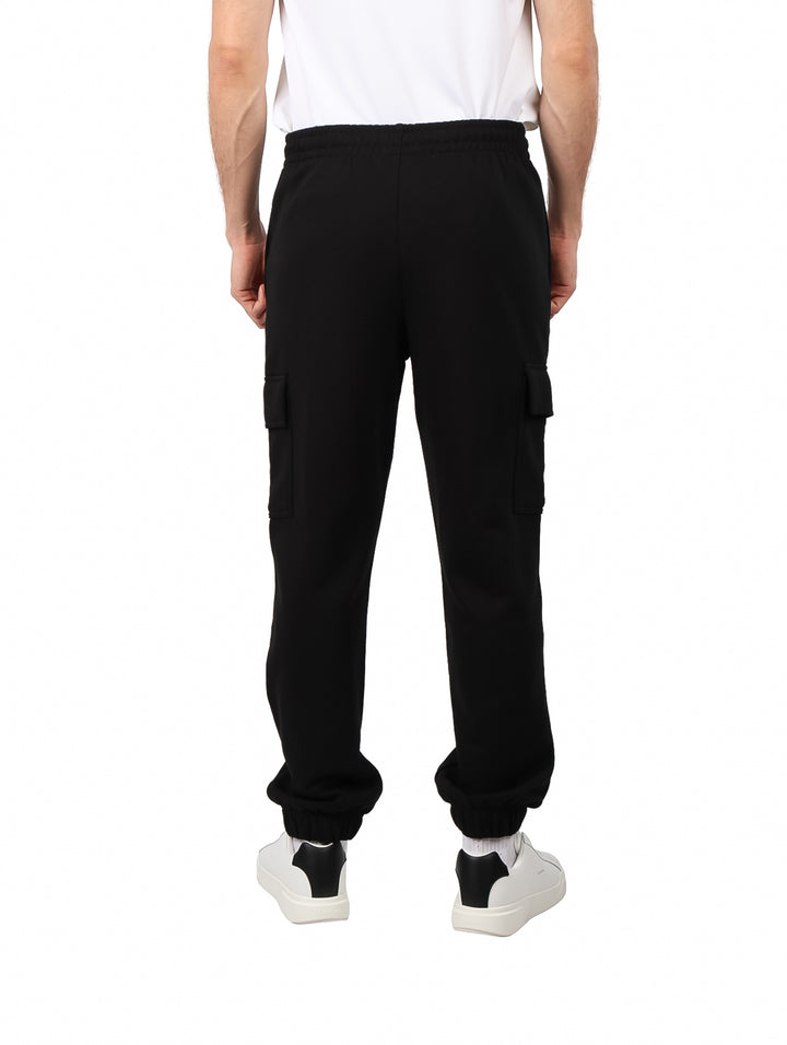 Pantalones Cargo Lacoste Negros para Hombre