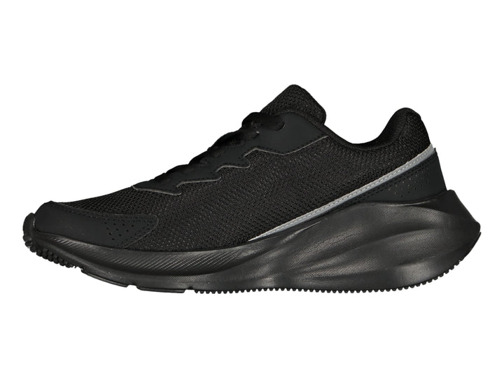 Tenis Charly color negro con detalles en gris, diseño deportivo y casual con suela robusta.