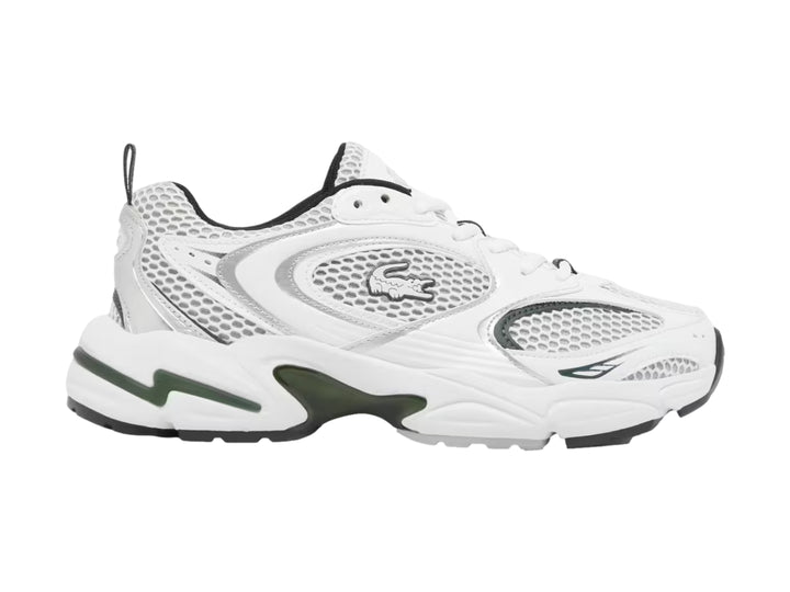 Tenis Lacoste Storm 96 2K Blanco y Verde para Mujer