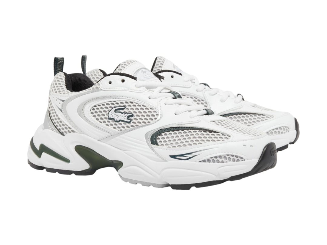 Tenis Lacoste Storm 96 2K Blanco y Verde para Mujer