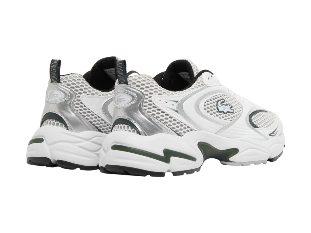 Tenis Lacoste Storm 96 2K Blanco y Verde para Mujer