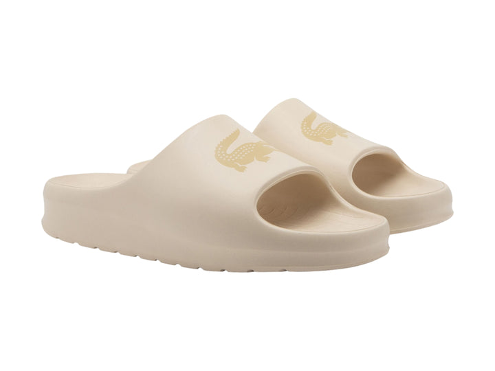 Sandalias Lacoste Croco 2.0 Evo Blanco Natural para Hombre