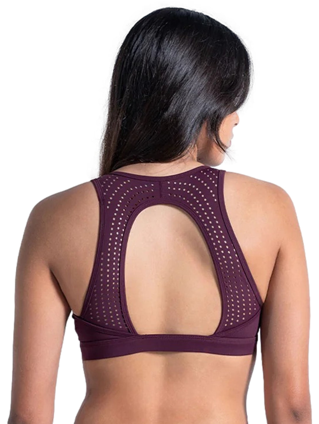 Top Deportivo Everlast Vino para Mujer