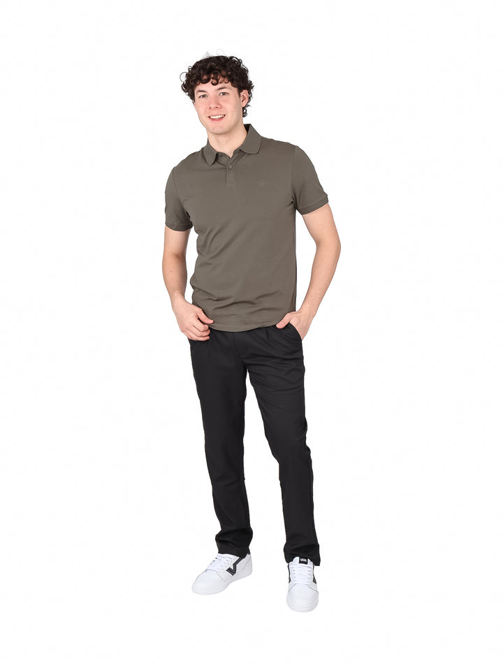 Playera Polo Everlast Gris para Hombre
