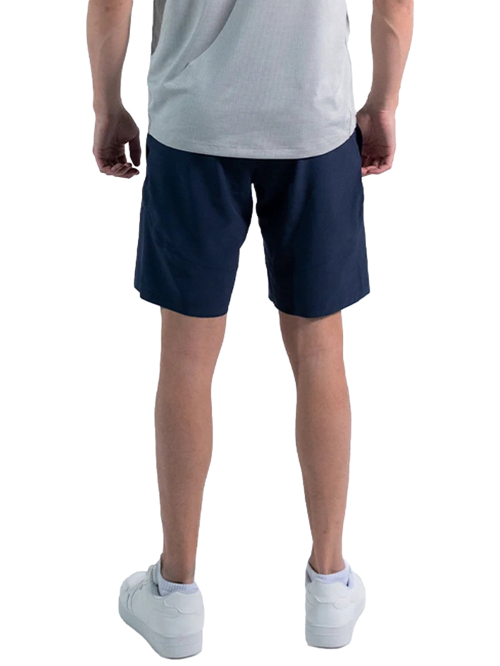 Shorts deportivos color azul marino de la marca Everlast.