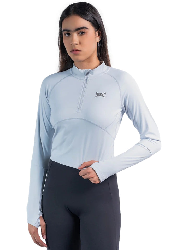 Chamarra Everlast Gris Claro para Mujer