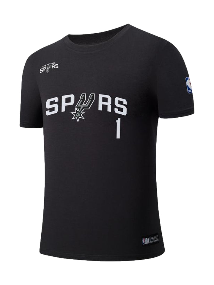 Playera Fexpro San Antonio Spurs Negro para Hombre
