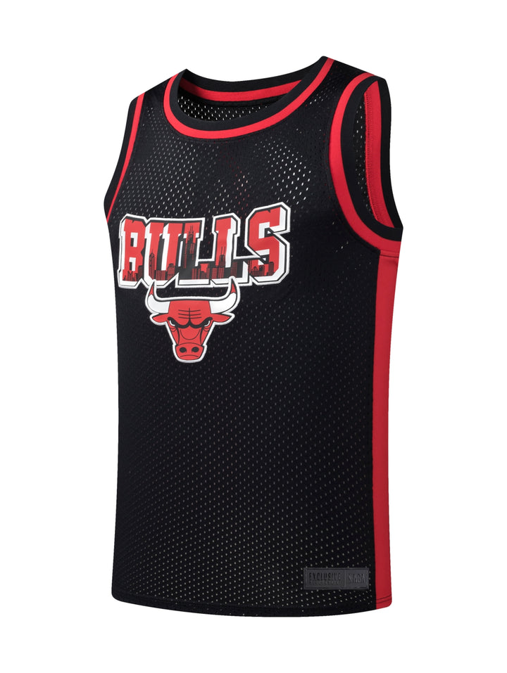Playera Fexpro Chicago Bulls Negro para Hombre