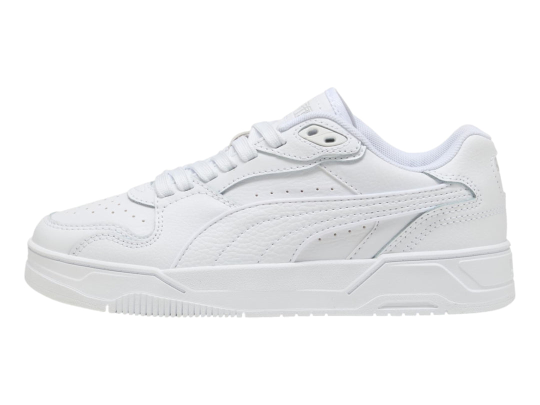 Tenis PUMA RBD Break Low Blanco y Gris para Niño