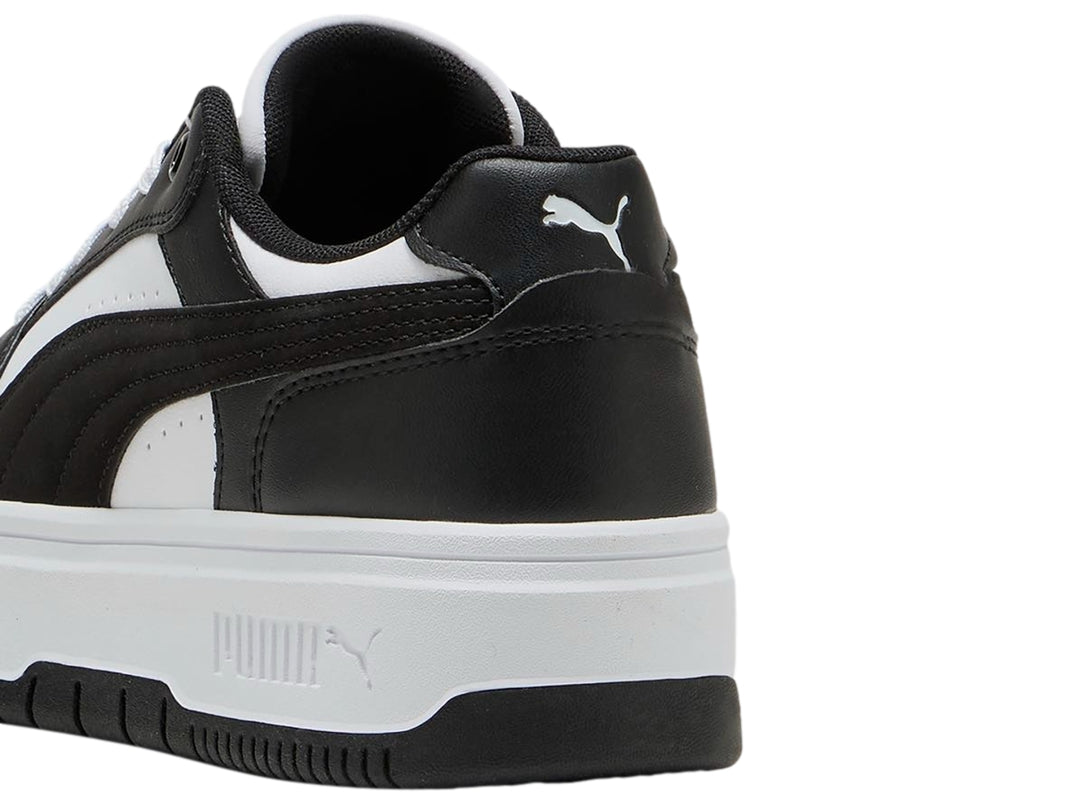 Tenis PUMA Rebound Femme Jr Blanco y Negro para Niño