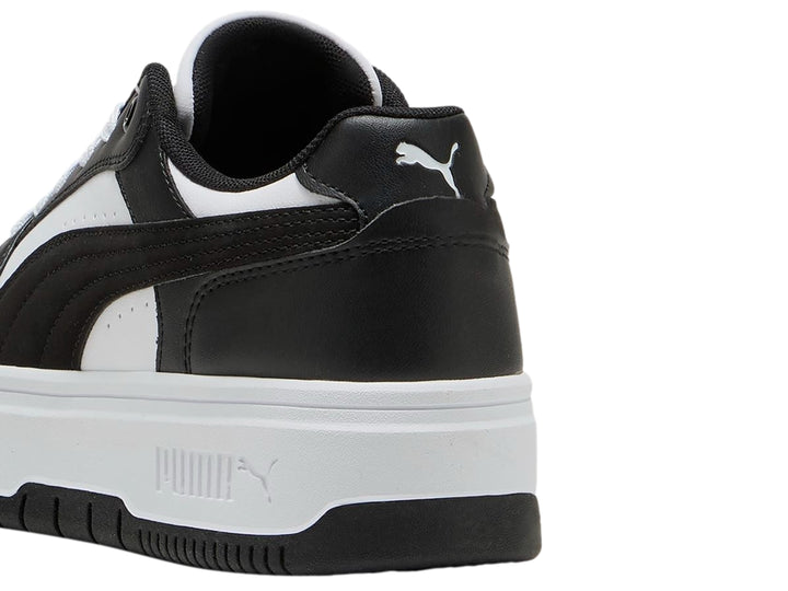 Tenis PUMA Rebound Femme Jr Blanco y Negro para Niño