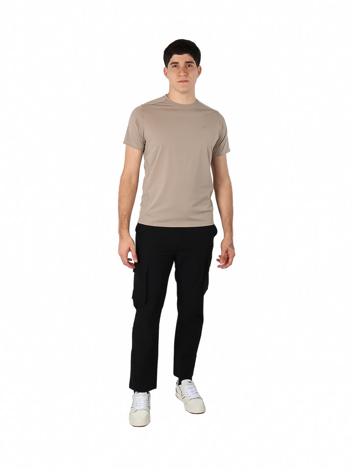 Playera UNGA Manga Corta Café para Hombre
