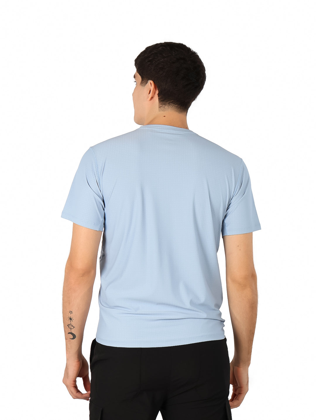 Playera UNGA Manga Corta Azul Claro para Hombre