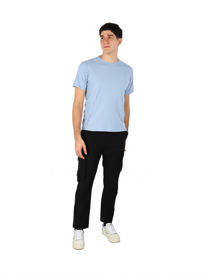 Playera UNGA Manga Corta Azul Claro para Hombre