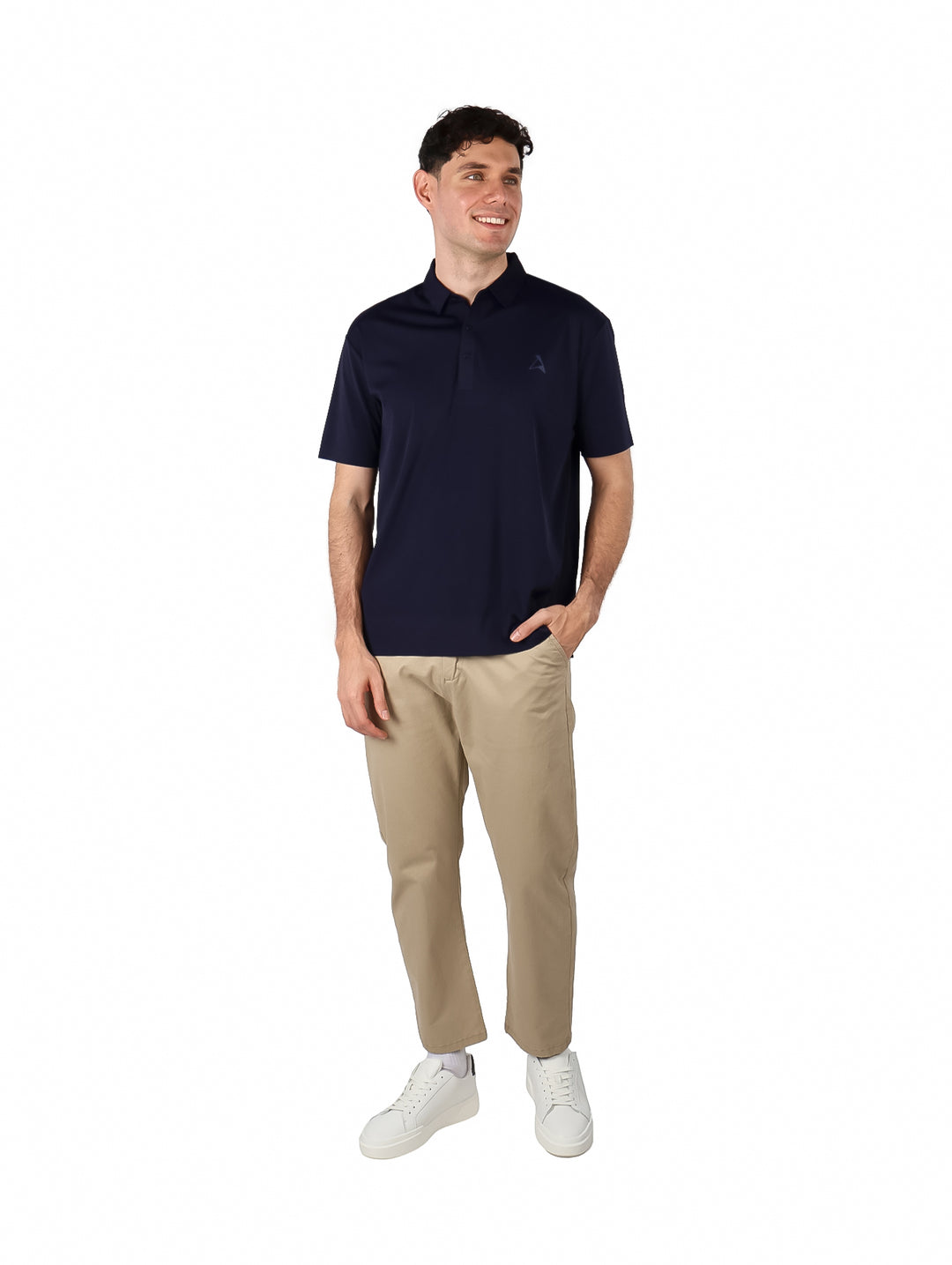 Playera Polo ATOK Navy para Hombre