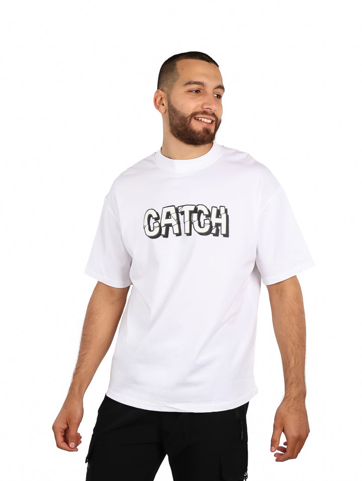 Playera Fimons Oversize Blanco para Hombre