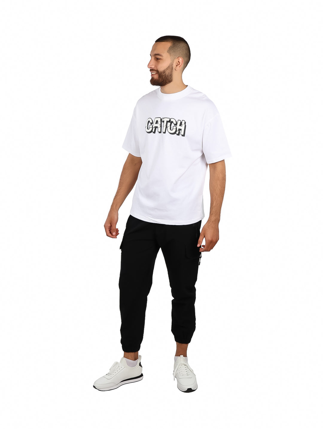 Playera Fimons Oversize Blanco para Hombre