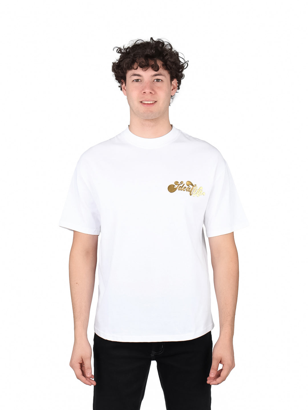 Playera Oversize Fimons Blanco para Hombre