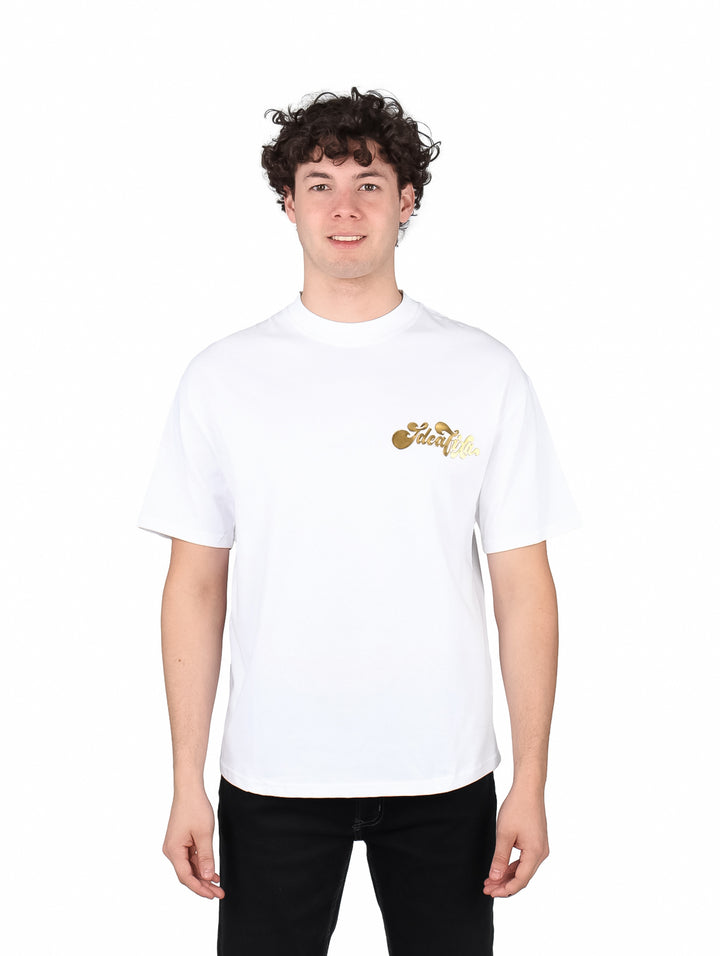 Playera Oversize Fimons Blanco para Hombre