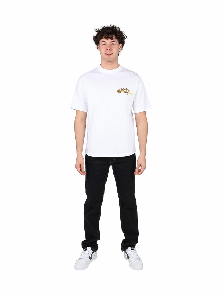 Playera Oversize Fimons Blanco para Hombre