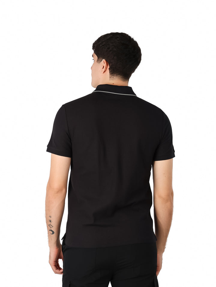 Playera Polo Calvin Klein Negro para Hombre