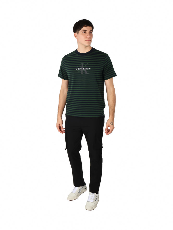 Playera Calvin Klein Verde Sycamore para Hombre