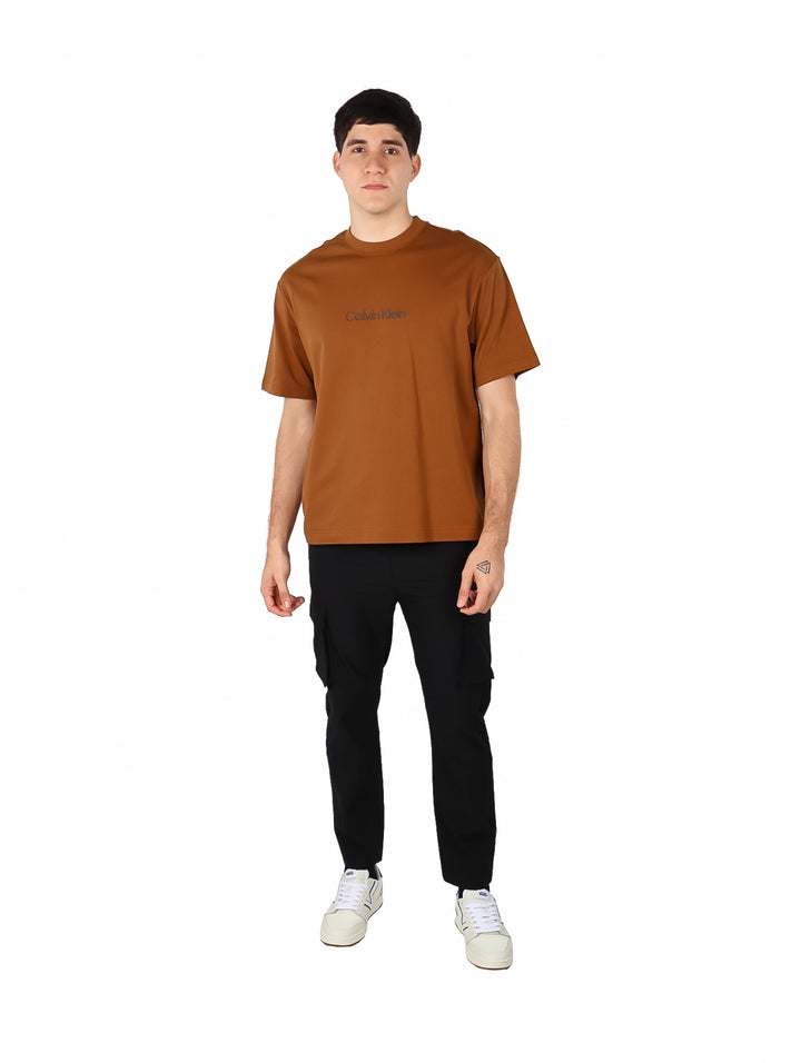 Playera Calvin Klein Bronze Gold para Hombre