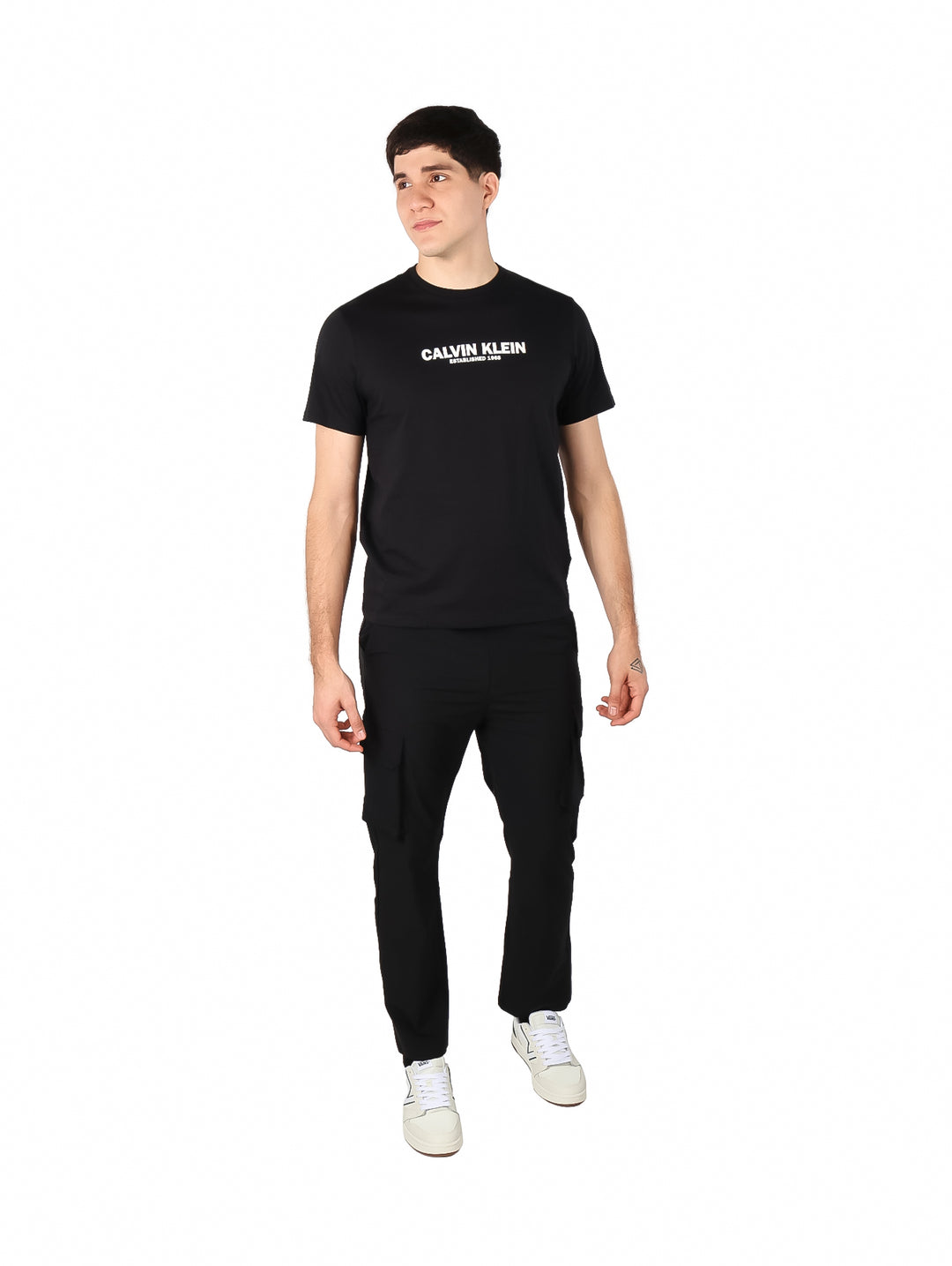 Playera Calvin Klein Negra para Hombre