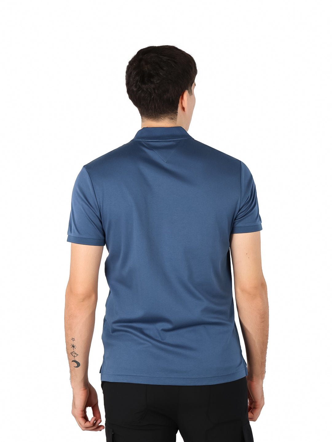 Playera Polo Tommy Hilfiger Azul Aegean Sea para Hombre