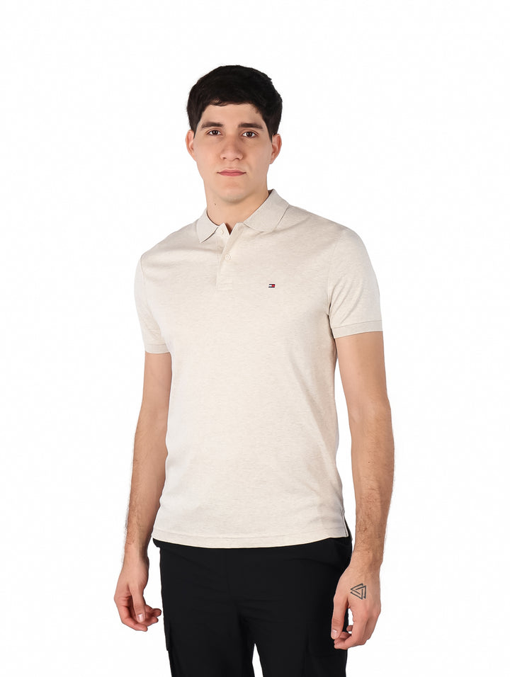 Playera Polo Tommy Hilfiger Color Beige para Hombre