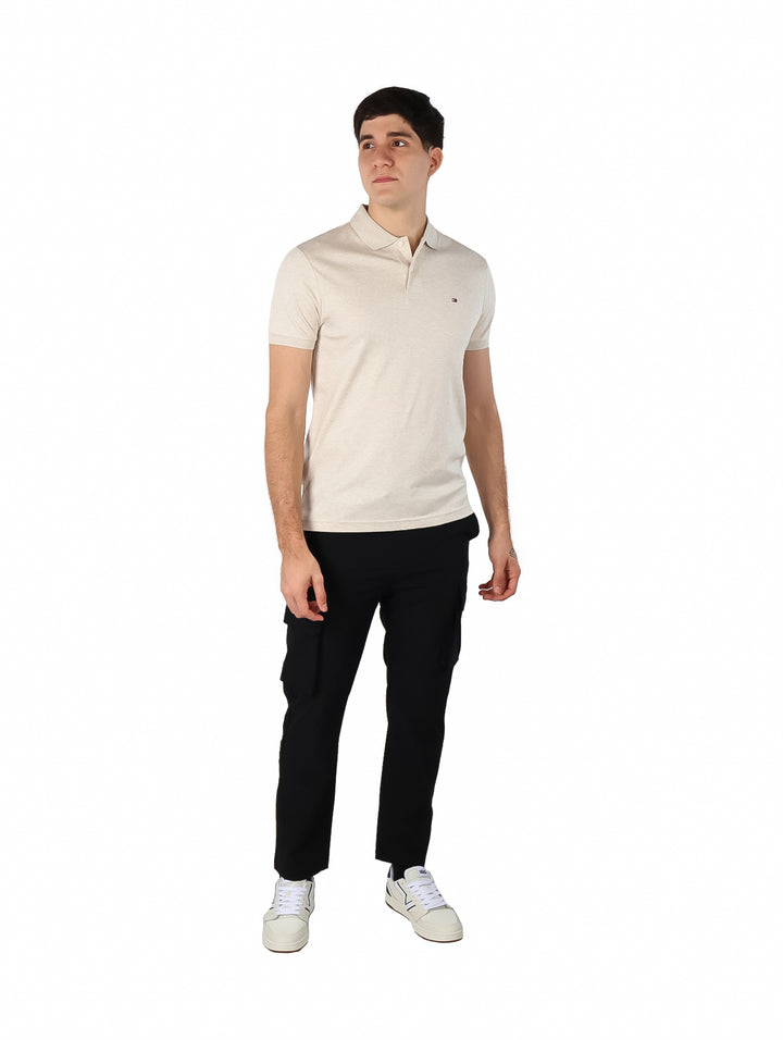 Playera Polo Tommy Hilfiger Color Beige para Hombre