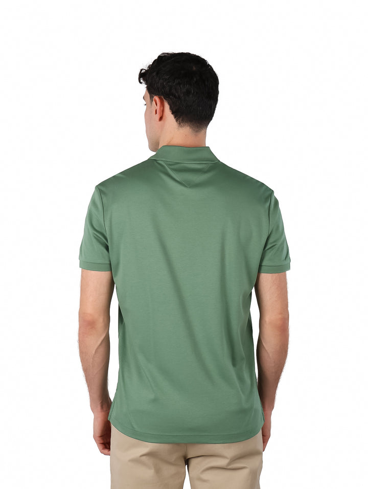 Playera Polo Tommy Hilfiger Verde Dusty Meadow para Hombre